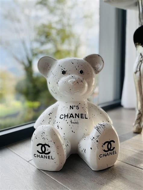 vintage chanel teddy bear